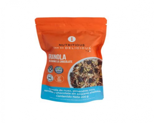 Nutritious Granola con Chunks de Chocolate 