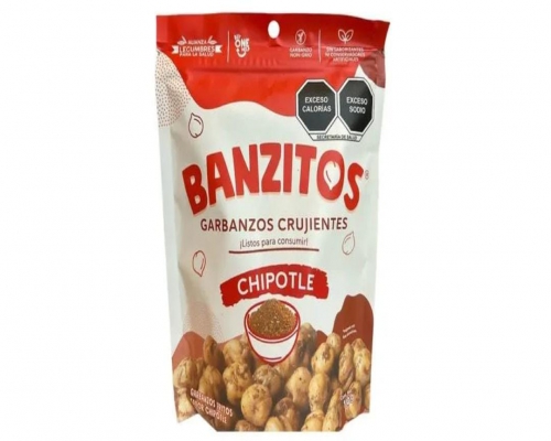 Banzitos Garbanzos Crujientes Chipotle 