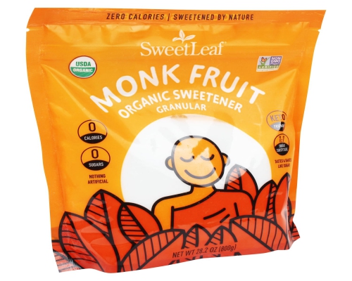 Monk Fruit Organic Sweetener Granular 