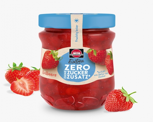 Less Sugar Strawberry Erdbeere 