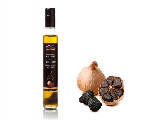 Aceite de Oliva Virgen Extra y Ajo Negro