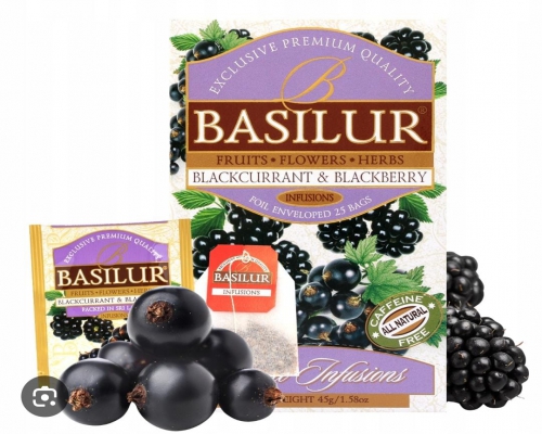 Basilur Blackcurrant & Blackberry