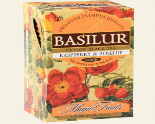 Basilur Raspberry & Rosehip