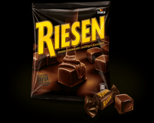 Riesen Dark Chocolate with toffee 