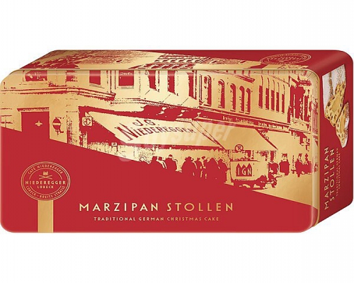 Marzipan Stollen In Tin 