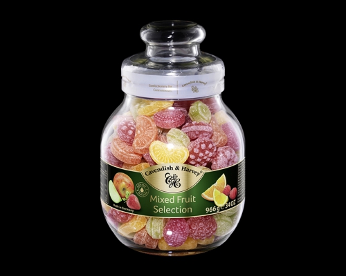 Fruit Candies Jar 