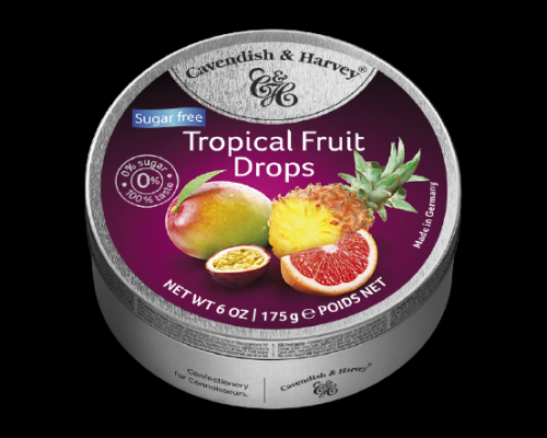 Sugar Free Tropical Fruit Drops