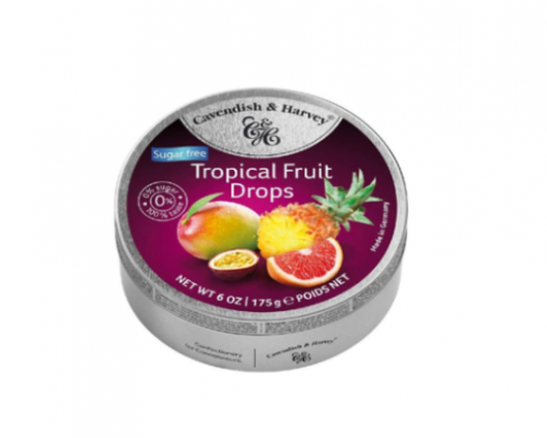 Sugar Free Tropical Fruit Drops