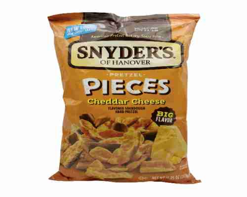 Pretzel Pieces Cheddar Cheese 