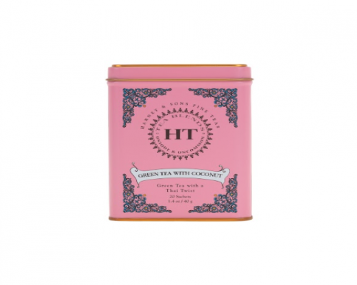 Té Harney & Sons Green With Coconut 