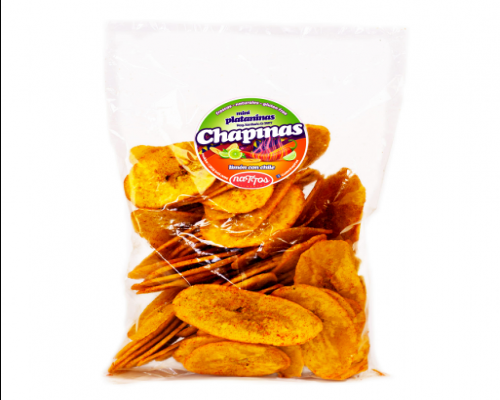 Mini Plataninas Chapinas Limon con Chile Picositas 