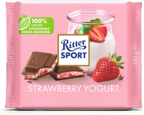 Ritter Sport Strawberry Yogurt 