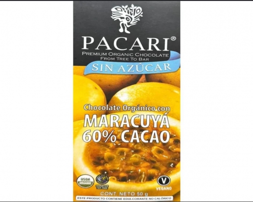 Paccari Maracuyá 60% Cacao 