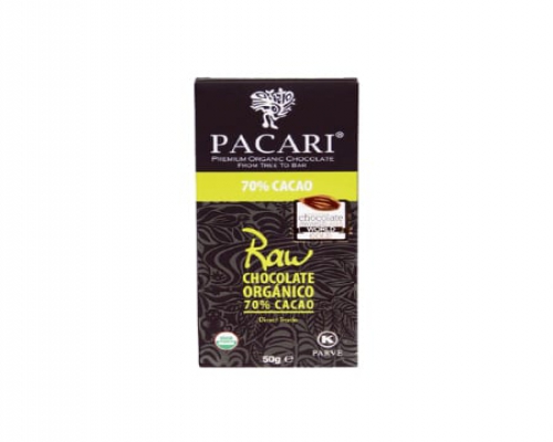 Paccari Raw 70% Cacao 