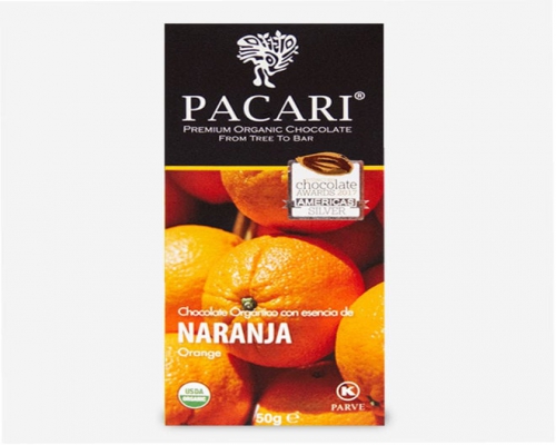 Paccari Naranja 60% Cacao 