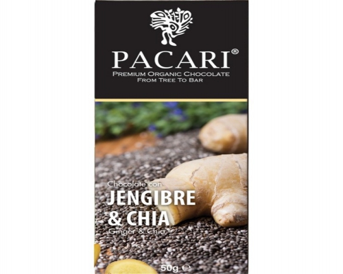 Paccari Jengibre & Chía 60% Cacao 